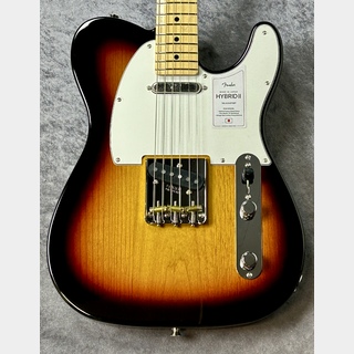 Fender Made in Japan Hybrid II Telecaster/Maple -3-Color Sunburst- #JD24019484【3.29kg】