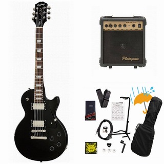 Epiphone Inspired by Gibson Les Paul Studio Ebony エレキギター レスポール スタジオ PG-10アンプ付属エレキギタ