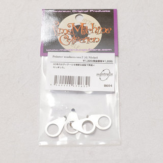 Montreux Time Machine Collection / Pointer washers ver.2 (4) nickel 【8604】