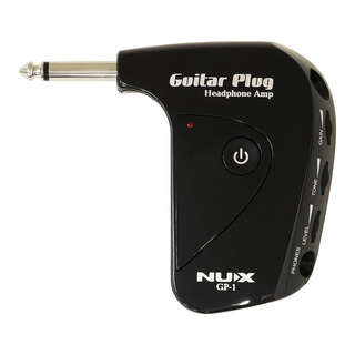 nuxGP-1【数量限定特価・送料無料】【ギターに挿すだけで簡単に使用できるヘッドフォンアンプ!】