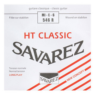 SAVAREZ546R ALLIANCE Normal tension クラシックギター弦 6弦 バラ弦×5本