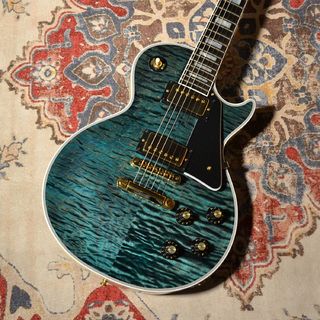 Gibson 1968 Les Paul Custom 5A Quilted Maple Nordic Blue Gloss #404658【現地材選定オーダー品】