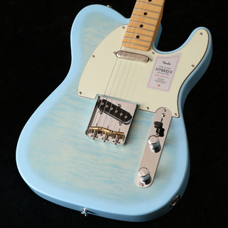 Fender 2024 Collection Made in Japan Hybrid II Telecaster Maple Fingerboard Flame Celeste Blue [限定モデル]