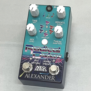 Alexander Pedals Radical Delay DX 【数量限定特価・送料無料!】【6つの独創的なモードを搭載!】