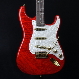 Fender Custom ShopQuilt Maple Stratocaster NOS Red Trans