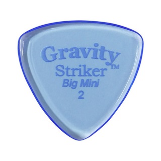 Gravity Guitar PicksStriker -Big Mini- GSRB2P 2.0mm Blue ギターピック