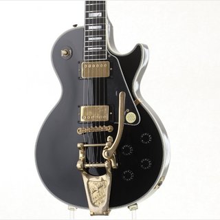 Gibson LES PAUL CUSTOM Ebony with Bigsby【御茶ノ水本店】