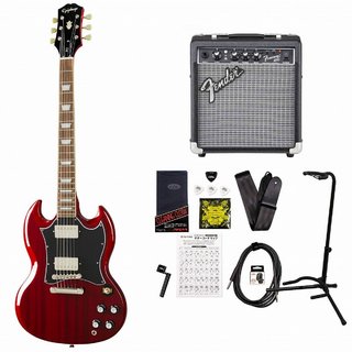 Epiphone Inspired by Gibson SG Standard Heritage Cherry エピフォン エレキギター FenderFrontman10Gアンプ付属エ