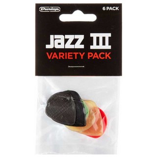 Jim Dunlop JAZZ III PICK VARIETY PACK［PVP103］