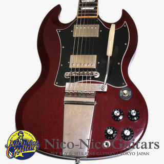 Gibson Custom Shop 2004 Historic Collection SG Standard Large Guard Custom Authentic (Dark Cherry)