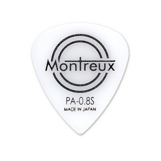 MontreuxPA-0.8S White No.3929 ギターピック×12枚