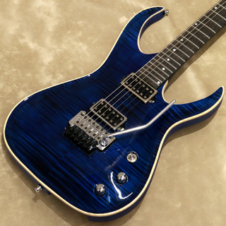 Valenti GuitarsCallisto Carved, Bora Bora Blue