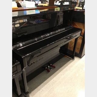 WILH.STEINBERG AT18DC BP 黒鏡面艶出し仕上げ アップライトピアノ 88鍵盤 パーツシルバー