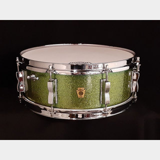 Ludwig【VINTAGE】66' Jazz Festival Sparkling Green 14"X5.5" W/COB HOOP