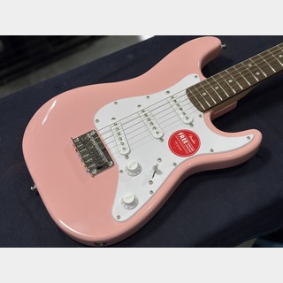Squier by Fender 【一点限り大特価】Mini Stratocaster Laurel Fingerboard Shell Pink