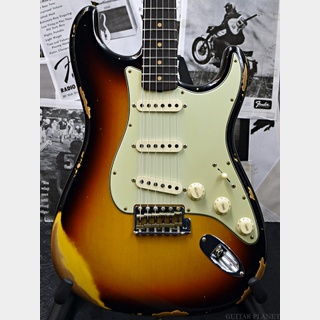 Fender Custom Shop ~Custom Collection~ 1961 Stratocaster Heavy Relic -Super Faded/Aged 3 Color Sunburst-