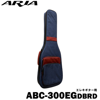 ARIA エレキギター用ギグケース ABC-300EG  DBRD / ダークブルー/レッド【山野楽器限定カラー】