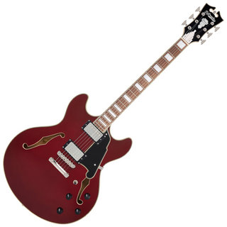 D'Angelico ディアンジェリコ Premier DC Burnt Red エレキギター セミアコ