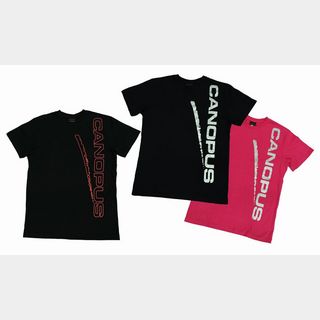 canopusCANOPUS Tシャツ2XL/Black/シルバーフロントロゴ