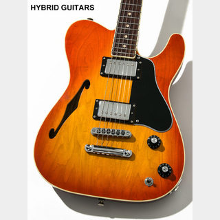 RY GUITAR Korina Tele-Hollow 2H Ice Tea Burst 2023