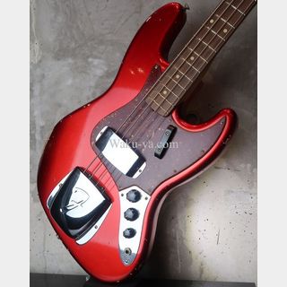 Fender Custom Shop '64 Jazz Bass / Hard Relic  / Candy Apple RED