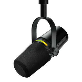 Shure MV7+-K-J ブラック 【配信に最適!USB-C出力も!】