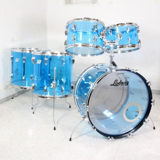 Ludwig70s VISTALITE BLUE 5PCS Drumset 22/18/16/13/12 ラディック ヴィスタライト ドラムセット【池袋店】