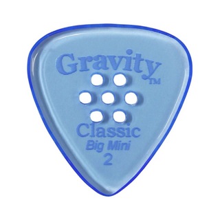 Gravity Guitar PicksClassic -Big Mini Multi-Hole- GCLB2PM 2.0mm Blue ギターピック