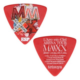 ESPL'Arc～en～Ciel「ARENA TOUR MMXX」tetsuya Pick (Red) [PA-LT10-MMXX]
