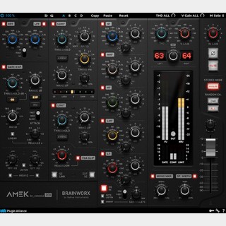 Plugin Alliance (プラグインアライアンス)Brainworx bx_console AMEK 200【MADE BY BRAINWORX セール!】