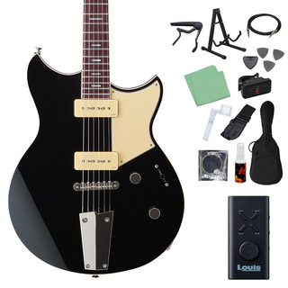 YAMAHA RSS02T エレキギター初心者14点セット 【ヘッドホンアンプ付き】 BL REVSTARシリーズ P-90ピックアップ