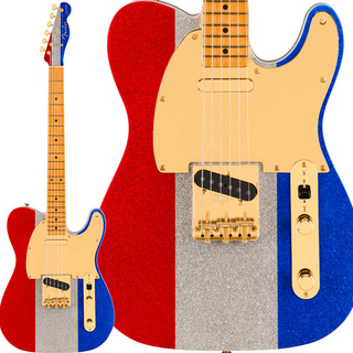 Fender Buck Owens Telecaster Red Silver and Blue Sparkle エレキギター テレキャスター バック・オーウェンス