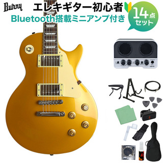 Burny SRLG55 VGT エレキギター初心者14点セット Bluetooth搭載ミニアンプ付