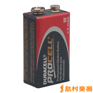DURACELL PC1604 PROCELL 9V乾電池 アルカリ