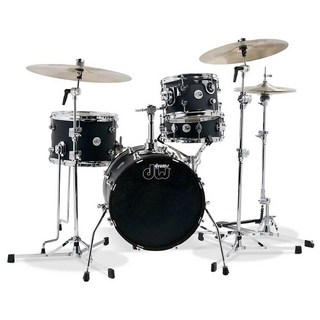 dw DDLM1604BL [Design Series Mini Pro 4-Piece Kit / 16'' BD / Black Satin]【シンバル、ハードウェア別...