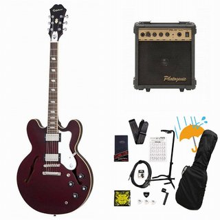 Epiphone Noel Gallagher Riviera Dark Wine Red ノエル・ギャラガー PG-10アンプ付属エレキギター初心者セットR【WE