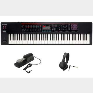 Roland FANTOM-08 [ペダル&ヘッドホンセット!] 88鍵盤 多用途シンセサイザー【WEBSHOP】