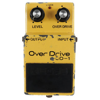 BOSS 【中古】 オーバードライブ BOSS OD-1 Over Drive Silver Screw 銀ネジ RC3403ADB 1979年製 ギター