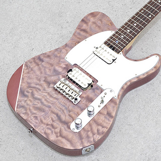 Kz Guitar Works TL Trad 22 2H5 Quilted Maple Pale Purple 【Kz Guitar Worksにより開発された独自のRSジョイント】