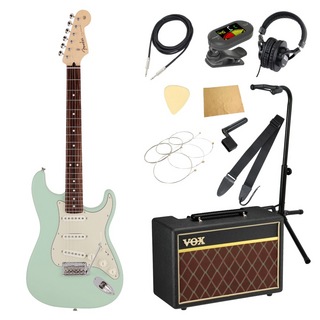 FenderMIJ Junior Collection Stratocaster RW SATIN SFG エレキギター VOXアンプ付き 入門11点 初心者セット