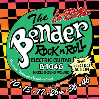 La BellaThe Bender B1046 REGULAR 10-46 エレキギター弦 ×3セット