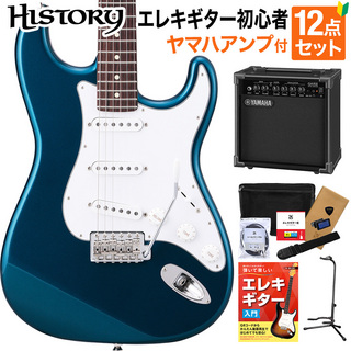 HISTORY HST-Standard Dark Lake Placid Blue 初心者セット ヤマハアンプ付