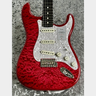 Fender ～2024Collection～ Made in Japan Hybrid II ST QMT/Rosewood -Red Beryl- #JD24028046【3.52kg】