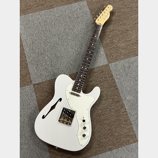 Fender Made in Japan Limited Kusumi Color Telecaster Thinline, Rosewood Fingerboard, Kusumi White