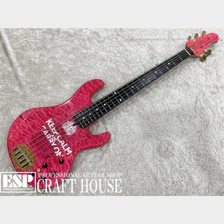 Lakland 55-69 tetsuya Signature Bass / Pink Translucent (EB)