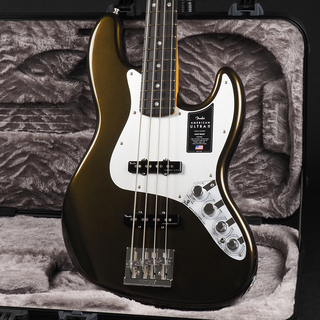 Fender Fender American Ultra II Jazz Bass Ebony Fingerboard ~Texas Tea~