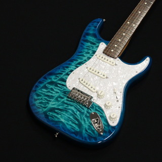 Fender 2024 COLLECTION, MADE IN JAPAN HYBRID II STRATOCASTER Quilt Aquamarine