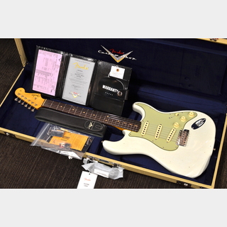 Fender Custom Shop 1963 Stratocaster Journeyman Relic CC Hardware ～Aged Olympic White～ #CZ577986 【3.51kg】