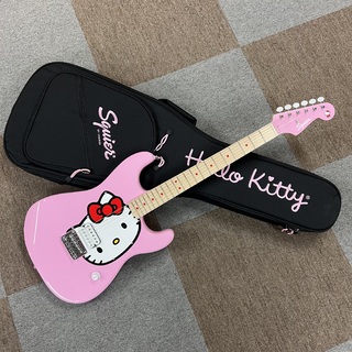 Squier by Fender Fender x Hello Kitty Pink Stratocaster with Gig Bag