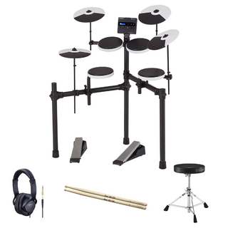 Roland TD-02K クラッシュ2枚 拡張キット (3シンバル構成) ヤマハのイスなどを採用したスターターセット